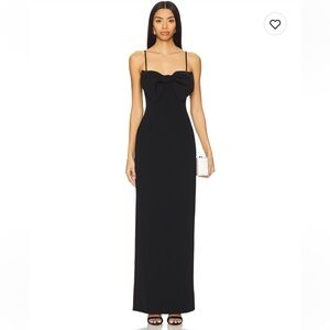 MAJORELLE Sadie Black Gown